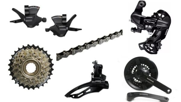 SHIMANO TOURNEY 3 7 21V SHIFTERS INDEP