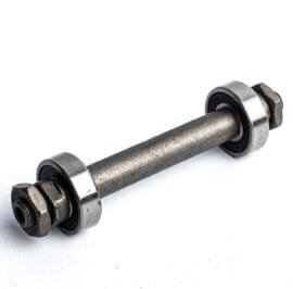 EJE HUECO de maza DELANTERA p/cierre rápido c/ RULEMANES