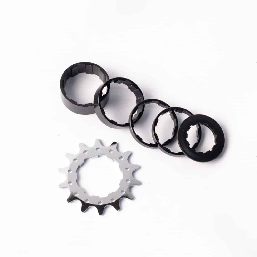 PRIMER FOTO (2) 1v 14 D C/ Separadores Para Single Speed - Imagen 1