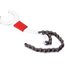 EXTRACTOR caja pedalera hollowtech + fijador piñón