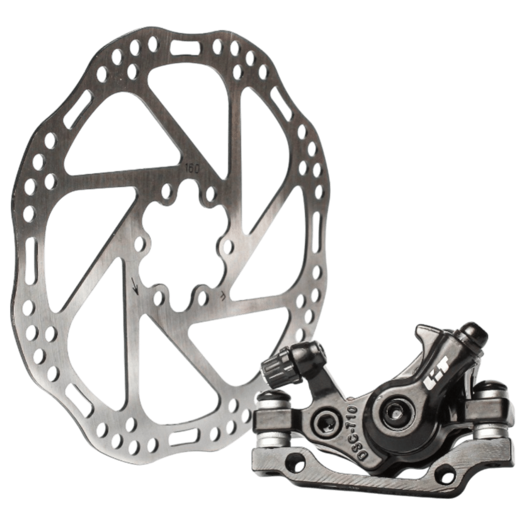 16258_4361-D_NQ_NP_674722-MLA53178745383_012023-F (3) LIT CALIPER FRENO A DISCO MECANICO + DISCO DE FRENO 160MM 6T - Imagen 1