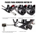 EXTRACTOR CUBETA JUEGO DE DIRECCION CAJA PEDALERA PRESS FIT - Imagen 6