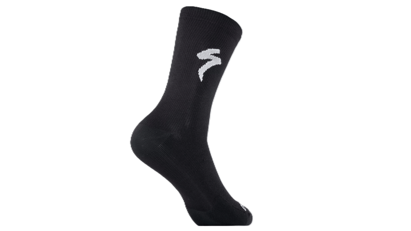 64721-242_APP_SOFT-AIR-TALL-SOCK-BLK-WHT-M_REAR-3-41 SPECIALIZED SOFT AIR CAÑA ALTA - Imagen 1