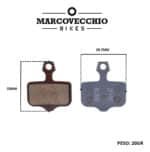 SRAM STL/METAL SMALL PWR LEVEL/AXS/ELIXIR 2 Pistones Organicas - Imagen 5