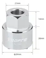TOOPRE TL-S25 EXTRACTOR TAPA DE PALANCA SRAM DUB - Imagen 4