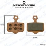 SRAM STL/METAL SMALL PWR LEVEL/AXS/ELIXIR 2 Pistones - Imagen 4