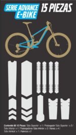 KIT PROTECTOR ROCKY MONKEY ADVANCE E-BIKE Transparente - Imagen 6