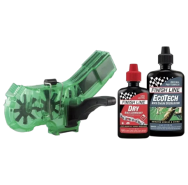 KIT FINISH LINE PRO CHAIN CLEANER + DESENGRASANTE + LUBRICANTE SECO